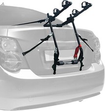 Usado, Suporte de porta-malas TYGER Deluxe 2 bicicletas preto rack de transporte para sedã/hatchback/SUV/Van comprar usado  Enviando para Brazil