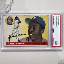 1955 Topps Hank Aaron PSA 2 #47 Braves 2º ano linda cor e foco comprar usado  Enviando para Brazil