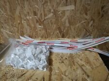Carrera Go!!! Trilhos/lados de proteção brancos em escala 1/43, 18 com 72 clipes de suporte de trilho de proteção comprar usado  Enviando para Brazil