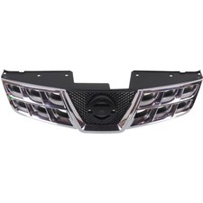 Grelha para 2011-2013 Nissan Rogue 2014-15 Rogue Select Chrome Shell inserção preta comprar usado  Enviando para Brazil