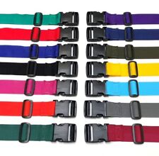 Correas de amarre hebilla de liberación lateral de plástico ajustable 50 mm correas 17 colores segunda mano  Embacar hacia Mexico