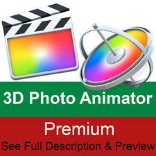 Foto 3D Premium Animator Final Cut Pro X FCPX Apple Motion 4K Art 2022 2023 comprar usado  Enviando para Brazil