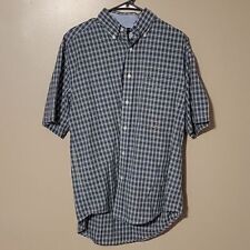 Usado, Camisa xadrez Tommy Hilfiger manga curta verde azul masculina tamanho médio comprar usado  Enviando para Brazil