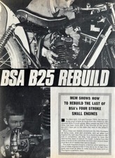 Bsa b25 engine for sale  EXETER