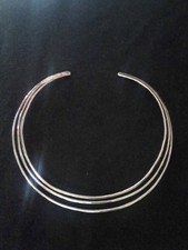 Collana rigida argento usato  Castel San Giorgio