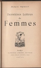 Marcel prevost dernieres d'occasion  Billère