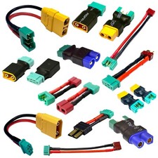 ✅  Lipo Akku Adapter MPX auf XT60 Dean EC3 EC5 XT90 XT30 EC2 HXT JST JR ✅ comprar usado  Enviando para Brazil