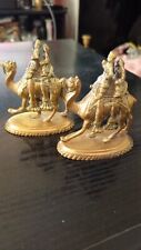 Vintage brass camels for sale  EASTBOURNE