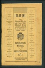 Folklore nebst allgemeiner gebraucht kaufen  Delitzsch