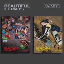KATSEYE [BEAUTIFUL CHAOS] Album CD+Photo Book+3 Card+Holder+Poster+Sticker+Zine comprar usado  Enviando para Brazil