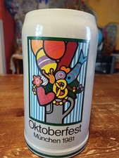 Oktoberfest 1981 boccale usato  Zignago