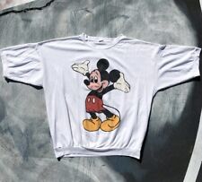 Moletom vintage Disney Mickey Mouse gola redonda manga curta anos 60’s 70’s comprar usado  Enviando para Brazil