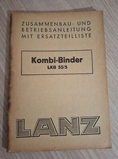 Lanz kombi binder gebraucht kaufen  Recke