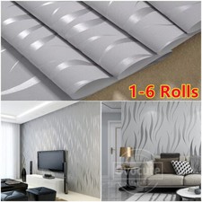 Silver grey wallpaper for sale  WORCESTER