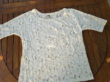 Beau blouse dentelle d'occasion  France