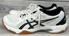 TÊNIS DE VÔLEI ASICS GEL ROCKET 10 Feminino Tamanho 11 BRANCO PRETO - EXCELENTE comprar usado  Enviando para Brazil