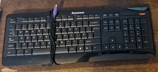Lenovo keyboard wired for sale  STOKE-ON-TRENT