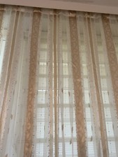 Vorhang gardine transparent gebraucht kaufen  Berlin