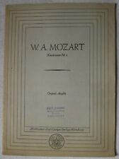 Notenheft mozart klaviersonate gebraucht kaufen  Bremen