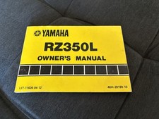 Yamaha rz350l owner for sale  Campbell