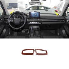 Usado, Para Honda Civic 2022-2023 11º acabamento de ventilação de saída de ar condicionado madeira marrom comprar usado  Enviando para Brazil