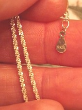 Kette kordelkette 925 gebraucht kaufen  Sibbesse