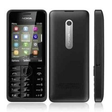 Używany, Nokia Asha 301 - czarny (odblokowany) telefon komórkowy na sprzedaż  Wysyłka do Poland