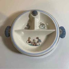 Prato térmico para bebê Bartsh 1940 Thermo-Plate Corp porcelana e metal comprar usado  Enviando para Brazil