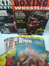 Vintage ring magazines for sale  WIGAN