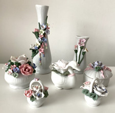 Floral vases ornaments for sale  CLECKHEATON