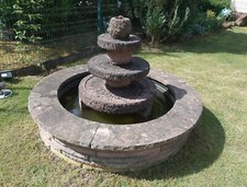 Springbrunnen garten stein gebraucht kaufen  Carlsberg