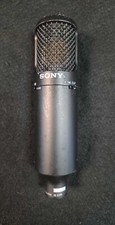 Microfone condensador unidirecional Sony C-80 preto gravação vocal caseira, usado comprar usado  Enviando para Brazil