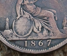 1867 penny for sale 1867 penny for sale UK