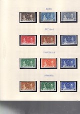 Commonwealth 1937 coronation for sale  FAKENHAM