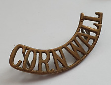 Cornwall brass shoulder for sale  PRESTON