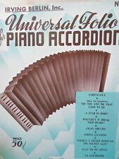 FÓLIO UNIVERSAL PARA ACORDEÃO DE PIANO #3 POR PIETRO DEIRO SR- LIVRO DE MÚSICA ACORDEÃO comprar usado  Enviando para Brazil