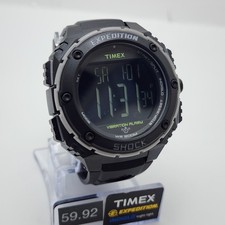Usado, Timex Expedition Indiglo T49950 Relógio de Quartzo Alarme Vibratório Diver WR 200M comprar usado  Enviando para Brazil