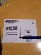 Gutschein vom karten gebraucht kaufen  Schliersee