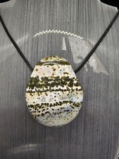 Zeanjaspis anhänger 53x42mm gebraucht kaufen  Mitterteich