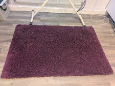Thick pile purple for sale  LEEDS
