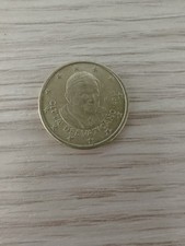 50 centesimi citta vaticano 2013 usato  Teano