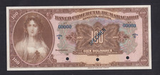 Banco Comercial de Maracaibo 100 bolívares c.a.1933 espécime (P-S183s) UNC comprar usado  Enviando para Brazil