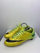 Chuteiras de futebol raras Nike Mercurial Vapor 9 ACC amarelo verde carbono US7.5 EU40.5, usado comprar usado  Enviando para Brazil