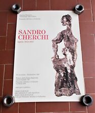 Manifesto sandro cherchi usato  Settimo Torinese