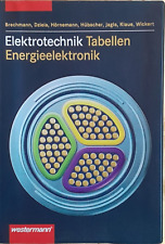 Elektrotechnik tabellen energi gebraucht kaufen  Kollmar