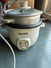 Mini panela e vaporizador de arroz pessoal elétrica Aroma 2 xícaras comprar usado  Enviando para Brazil