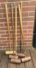 Vintage croquet set for sale  ST. ALBANS