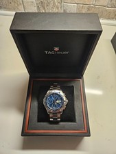 Cronógrafo TAG Heuer Aquaracer data do dia face azul - CAF2012.BA0815 comprar usado  Enviando para Brazil