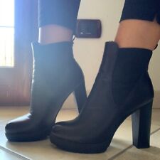 Scarpe similpelle stivaletto usato  Napoli
