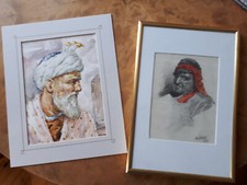 Aquarelle rientalische männer gebraucht kaufen  Berlin